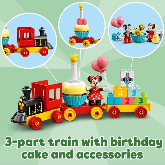 Lego duplo #10941 Mickey and Minnie birthday train - Picture 4 of 8